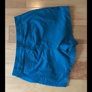 Lane Bryant Khaki style shorts, teal color SIZE 14